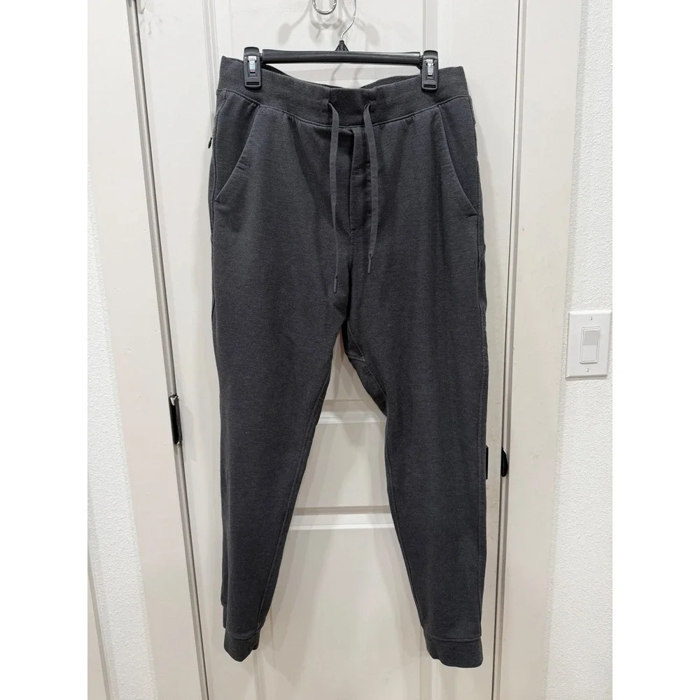 Birddogs Men‎ XL Charcoal Grey Lined Joggers Athletic Sweatpants Boomstick